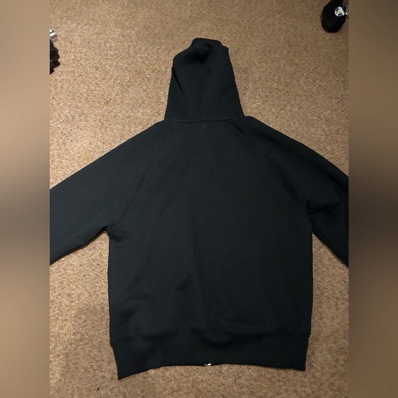 AMI PARIS ZIP UP EMBROIDERED HOODIE - Picture 3 of 4